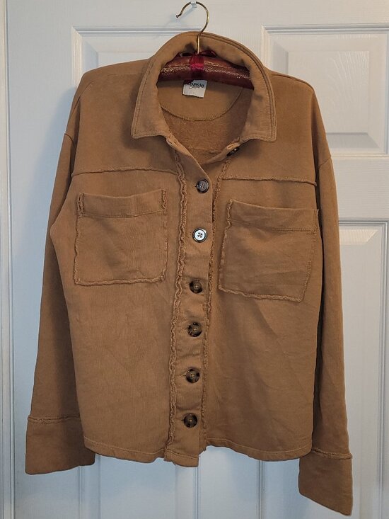 Kensie Jackets & Blazers - 🌹NWOT🌹Kenzie Two-Pocket Cozy Utility Shacket